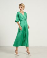 MIDI DRESS SATIN - Image 2