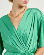 MIDI DRESS SATIN - Image 5