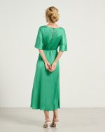 MIDI DRESS SATIN - Image 6