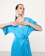 MIDI DRESS SATIN - Image 12