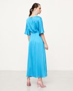 MIDI DRESS SATIN - Image 13