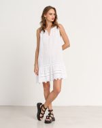 LINEN DRESS SHORT
