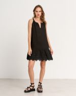 LINEN DRESS SHORT - Image 3