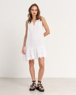 LINEN DRESS SHORT - Image 7