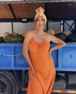 MAXI DRESS LINEN - Image 14