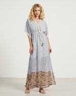 MAXI CHIFFON DRESS PRINTED
