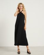 MIDI DRESS CROSS NECK - Image 2