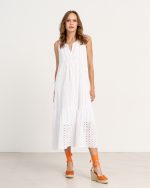 MIDI DRESS FULL CUT WORK - Image 5