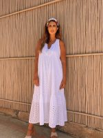 MIDI DRESS FULL CUT WORK - Image 10