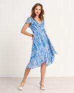 DRESS ASYMMETRICAL PRINTED - Image 3