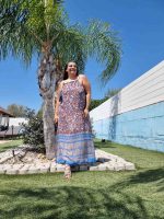 MIDI PRINTED DRESS - Image 10