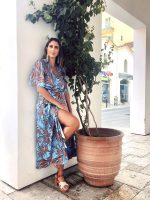 MIDI DRESS WRAP PRINTED - Image 3