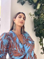 MIDI DRESS WRAP PRINTED - Image 6