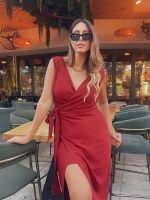 DRESS MIDI SLEEVELESS - Image 10