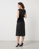 MIDI RUCHED DRESS - Image 4