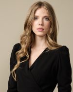 MIDI DRESS CREPE - Image 4