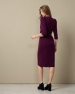 MIDI DRESS CREPE - Image 9