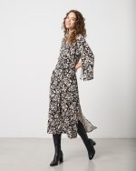 MIDI DRESS PRINTED - Image 3