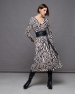 MIDI KNITTED DRESS - Image 6