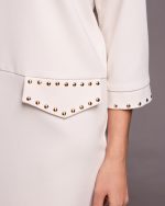 MINI DRESS WITH STUDS - Image 9