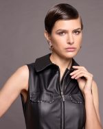 DRESS ECO LEATHER SLEEVELESS - Image 6