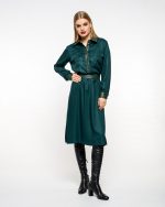 MIDI DRESS COTTON