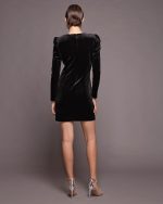 MINI VELVET DRESS - Image 5