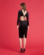 VELVET DRESS RHINESTONES - Image 5