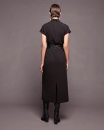 MIDI DRESS SHORT SLEEVE - Image 4