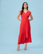 DRESS LONG SLEEVELESS