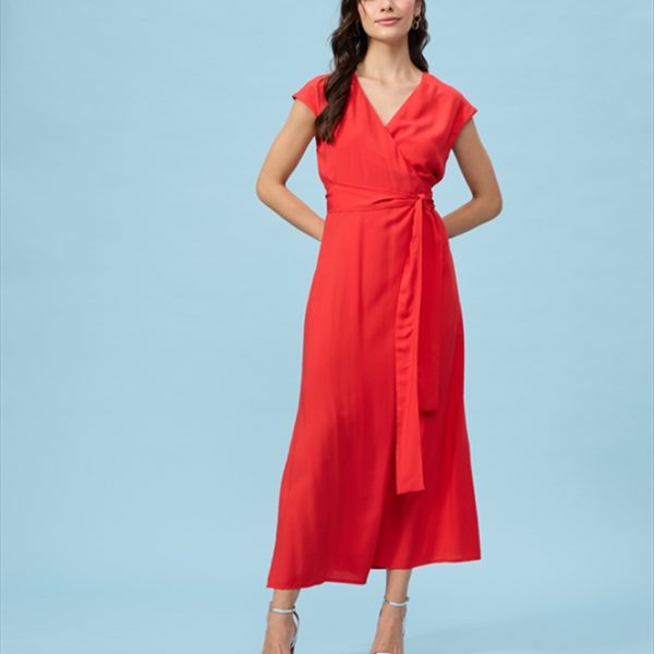 DRESS LONG SLEEVELESS