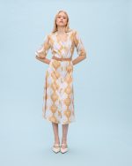 MIDI SHIRT DRESS PRINTED