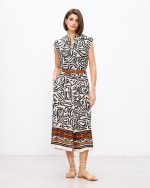 MIDI SHIRT DRESS PRINTED - Image 4