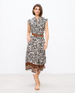 MIDI SHIRT DRESS PRINTED - Image 7