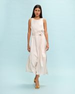 EMBOSSED MIDI DRESS - Image 2