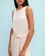 EMBOSSED MIDI DRESS - Image 6