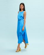 EMBOSSED MIDI DRESS - Image 9