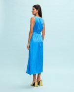 EMBOSSED MIDI DRESS - Image 12