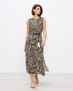 MIDI DRESS COTTON PRINTED