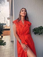 SHIRT DRESS COTTON - Image 14