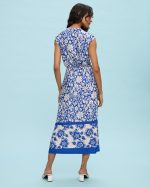 MIDI DRESS WRAP PRINTED - Image 6