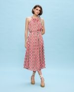 MIDI DRESS PRINTED - Image 2