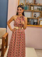 MIDI DRESS PRINTED - Image 7