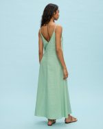 DRESS LINEN A LINE - Image 20