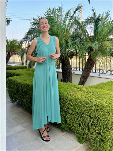 LONG JERSEY DRESS