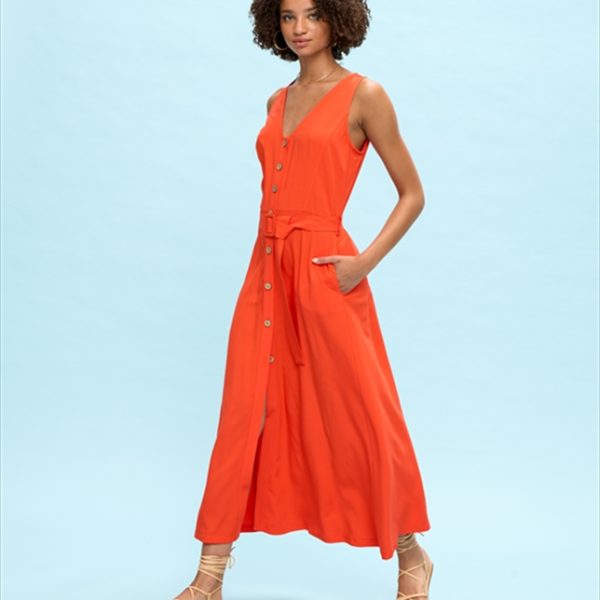 SHIRT DRESS VISCOSE