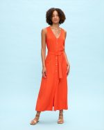 SHIRT DRESS VISCOSE - Image 8