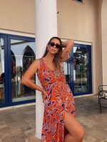 LONG SHIRT DRESS PRINTED - Image 9