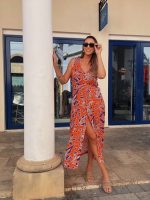 LONG SHIRT DRESS PRINTED - Image 10