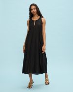 LONG A LINE DRESS - Image 3